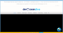 Desktop Screenshot of devoceandive.com